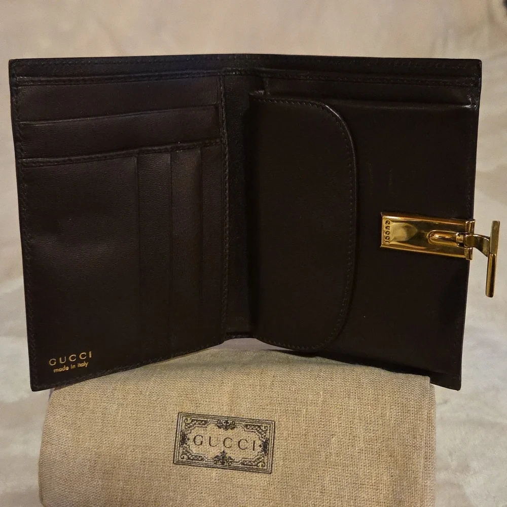 Gucci/Tom Ford Dark Brown‎ Leather Men's Wallet